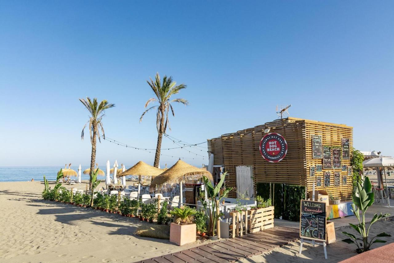 Pr45- Beach Front Apartment Puerto Banus Marbella Exterior photo